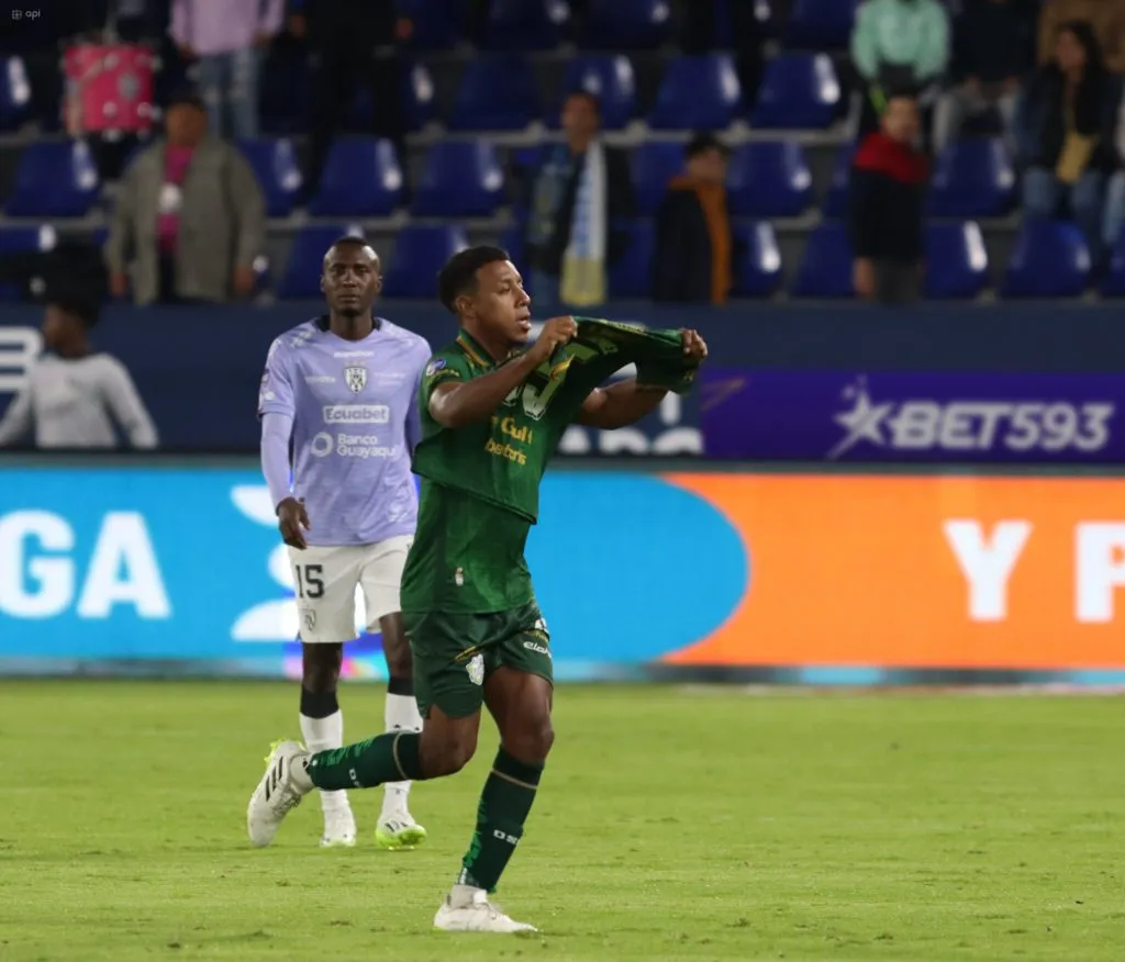 Cristhian Solano fue uno de los goleadores de Orense en la temporada 2023. (Foto: API)