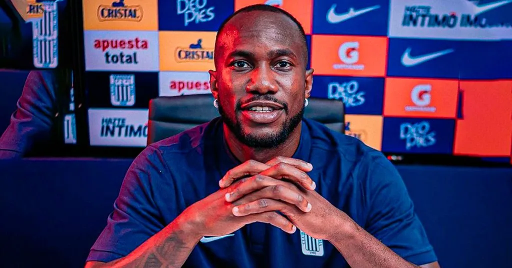 Waterman, fichaje de Alianza. (Foto: Alianza Lima Prensa)