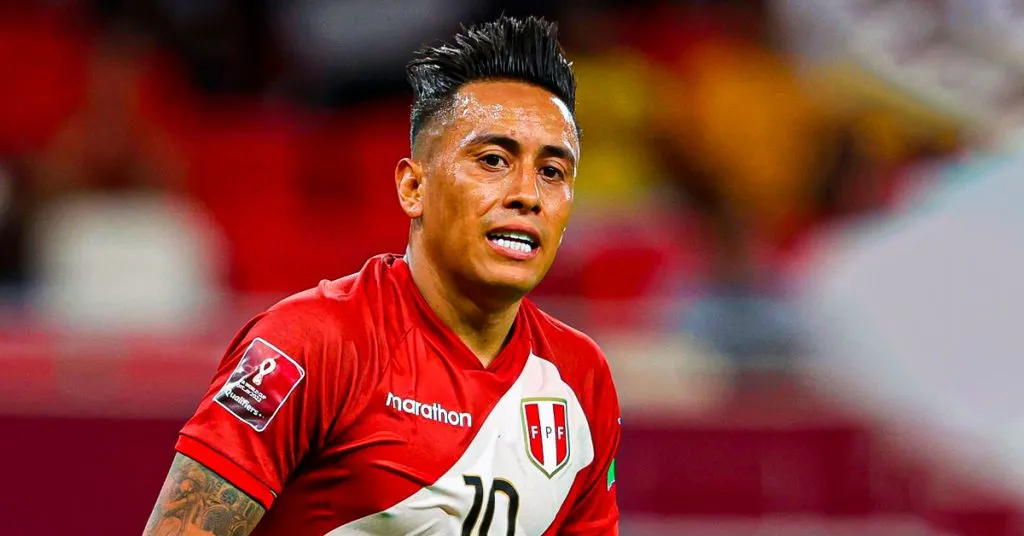 Cueva jugando para Perú. (Foto: Selección de Perú Prensa)