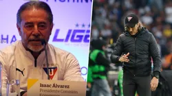 El presidente de Liga de Quito le mandó un 'dardo' a Luis Zubeldía
