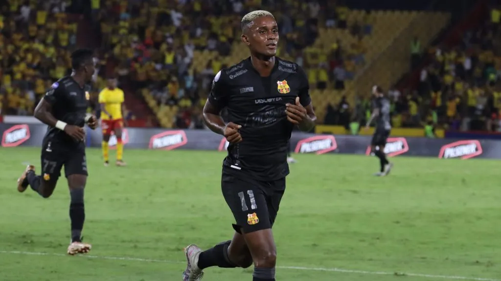 Fidel Martínez fue una de las figuras de Barcelona SC en Libertadores y ahora no cuenta para nada. Foto: BSC.