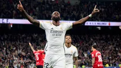 Antonio Rudiger y el tanto de la victoria ante Mallorca para Real Madrid.