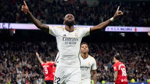 Antonio Rudiger y el tanto de la victoria ante Mallorca para Real Madrid.