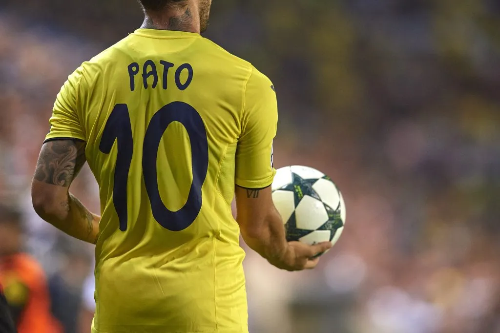 La última experiencia europea de Alexandre Pato fue con el Villarreal de España. Foto: Getty.