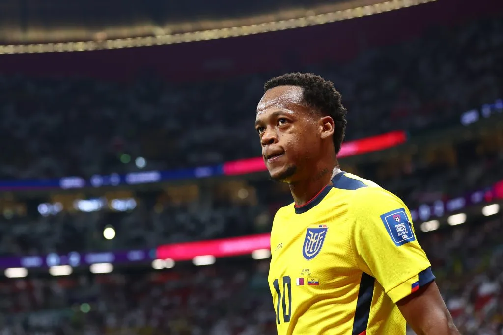 Romario Ibarra fue uno de los convocados de la Selección de Ecuador en la Copa del Mundo Qatar 2022. Foto: Getty.