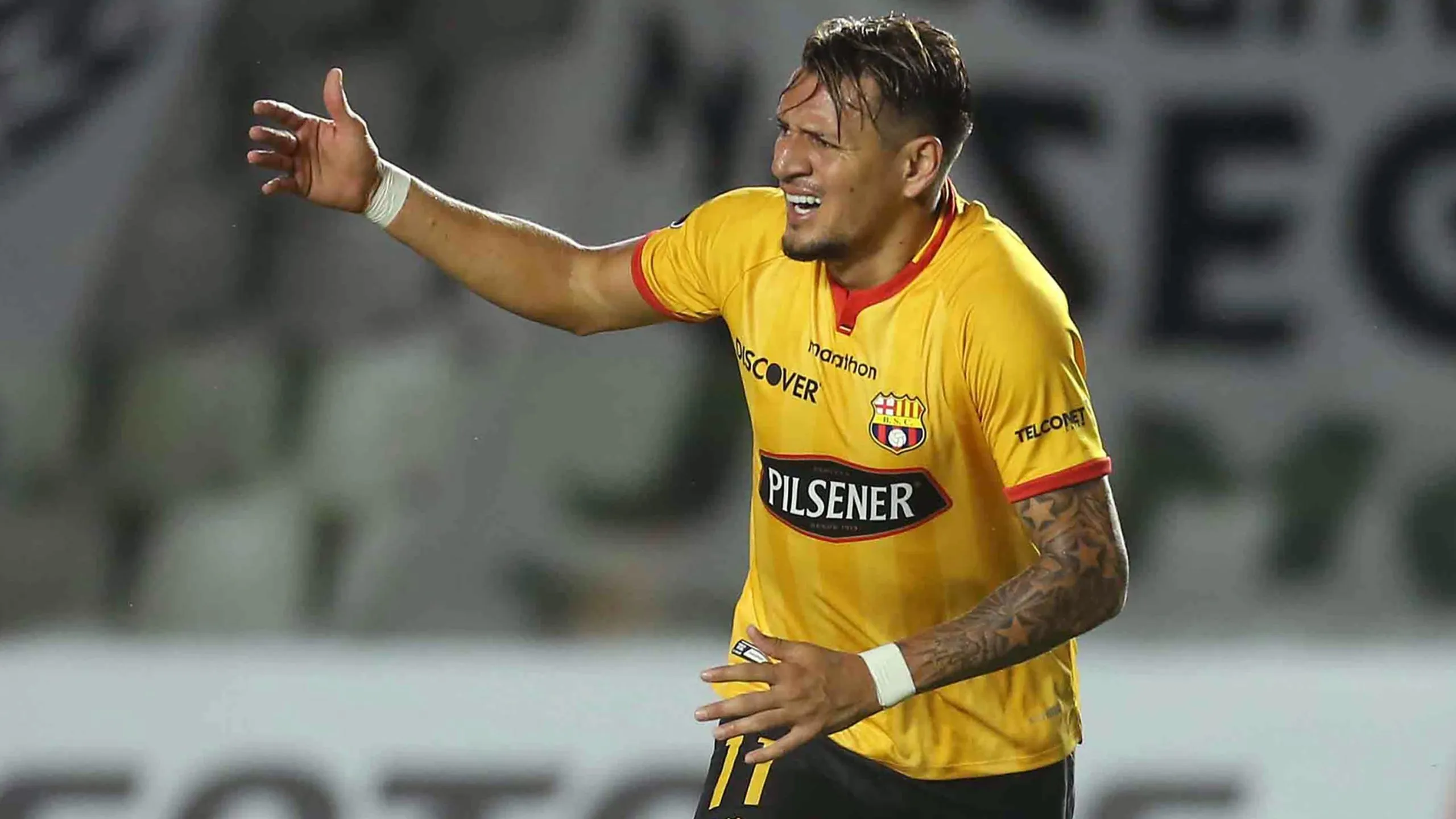 Carlos Garcés también destacó en Barcelona SC en la temporada 2021. (Foto: GettyImages)