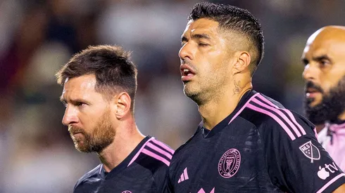 Lionel Messi y Luis Suárez.