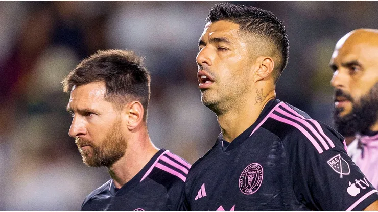 Lionel Messi y Luis Suárez.