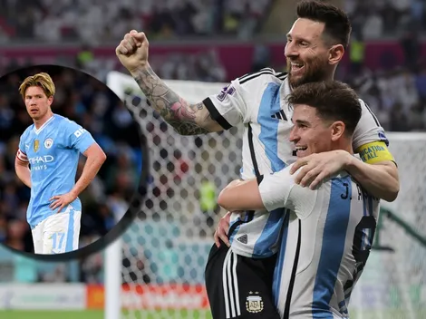 Atento Pep: De Bruyne y su futuro, impacto directo en Messi y Julián Álvarez