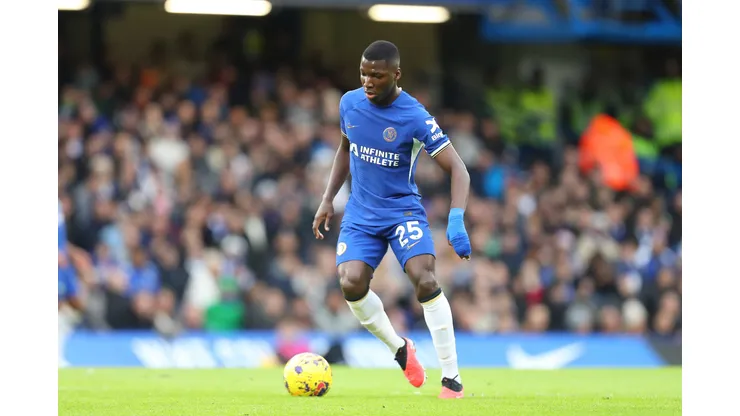 4th February 2024 Stamford Bridge, Chelsea, London, England Premier League Football, Chelsea versus Wolverhampton Wanderers Moises Caicedo of Chelsea PUBLICATIONxNOTxINxUK ActionPlus12605959 KatiexChan