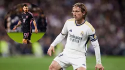 Luka Modric y Lionel Messi.