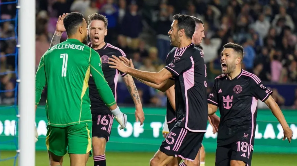 Callender tras atajar un penal con Inter Miami. (Foto: IMAGO / ZUMA Wire)