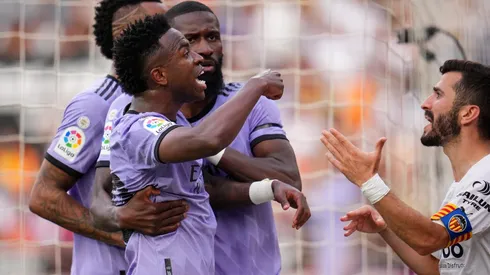 Protestas de Vinicius en Valencia por las agresiones racistas.