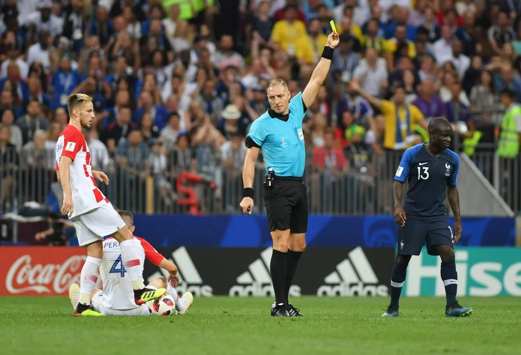 Pitana fue el árbitro central en la final del mundo de Rusia 2018. (Foto: GettyImages)