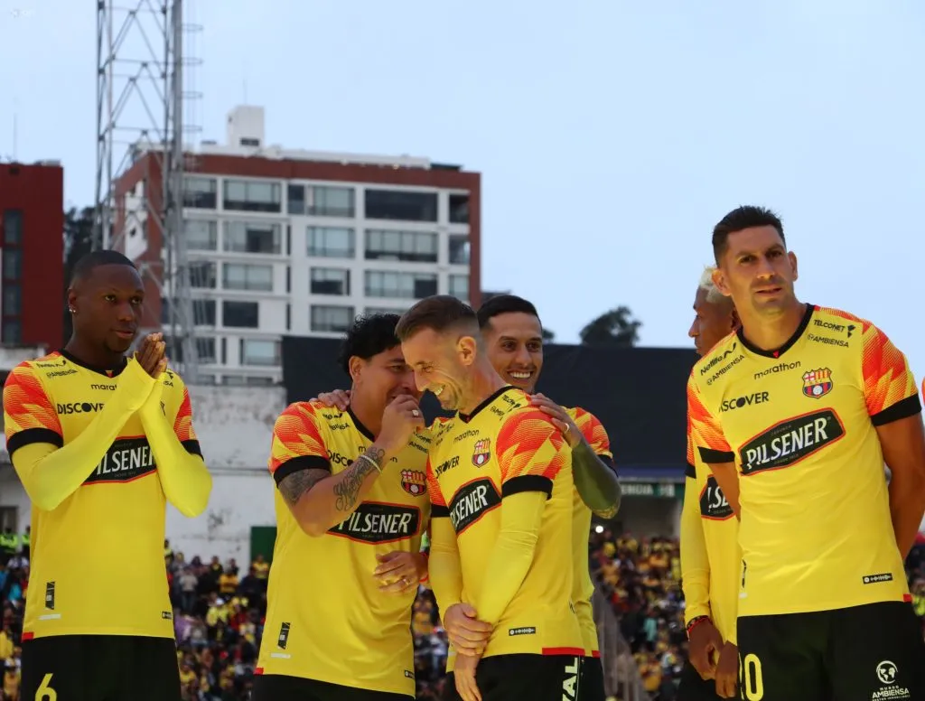Barcelona SC viene jugando varios amistosos con sus refuerzos. (Foto: API)