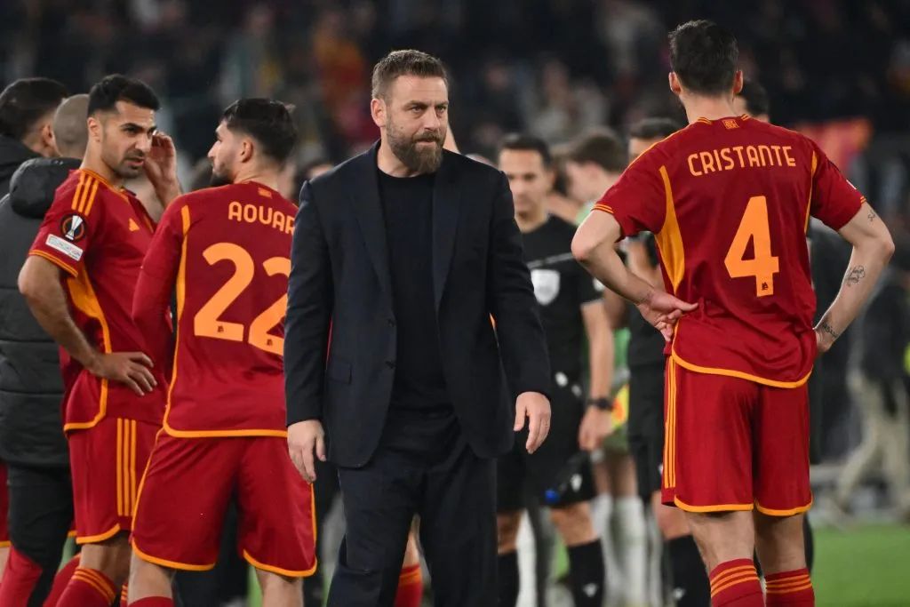 Daniele De Rossi ya lleva 7 partidos dirigidos en la Roma.