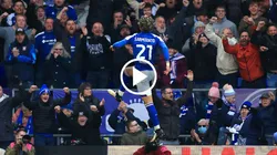 El ecuatoriano se mandó un golazo muy importante en Inglaterra