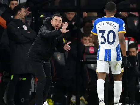 Roberto De Zerbi "critica" a Pervis Estupiñán