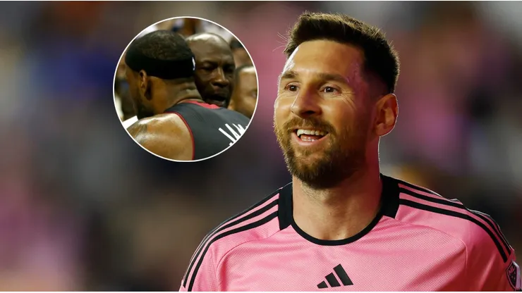 LeBron James, Michael Jordan y Lionel Messi.