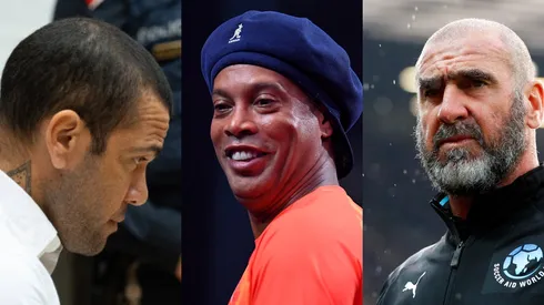 Dani Alves, Ronaldinho o Eric Cantona, algunos de los futbolistas condenados por la justicia.