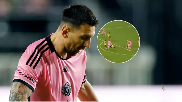 Lionel Messi en Inter Miami vs. Real Salt Lake.