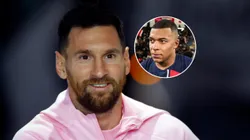 Lionel Messi y Kylian Mbappé.