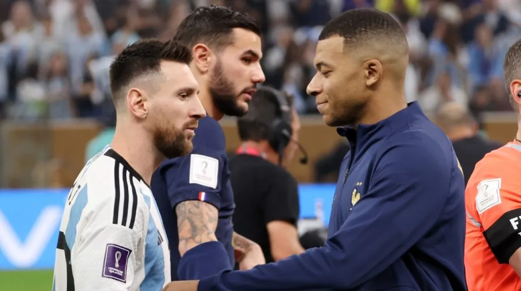 Messi y Mbappé en la final del Mundial Qatar 2022. (Foto: Getty Images)