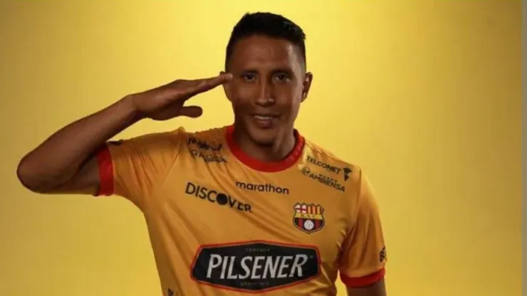 Guerra tuvo una lesión de gravedad en Barcelona SC