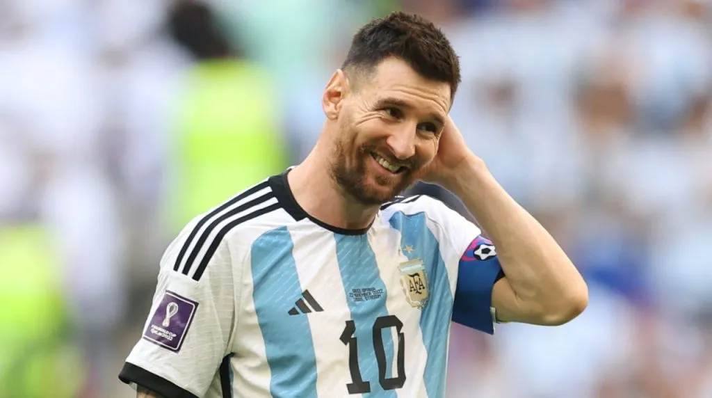 Messi en la derrota de Argentina vs. Arabia Saudita. (Foto: Getty Images)