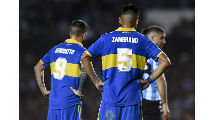 Carlos Zambrano y Darío Benedetto
