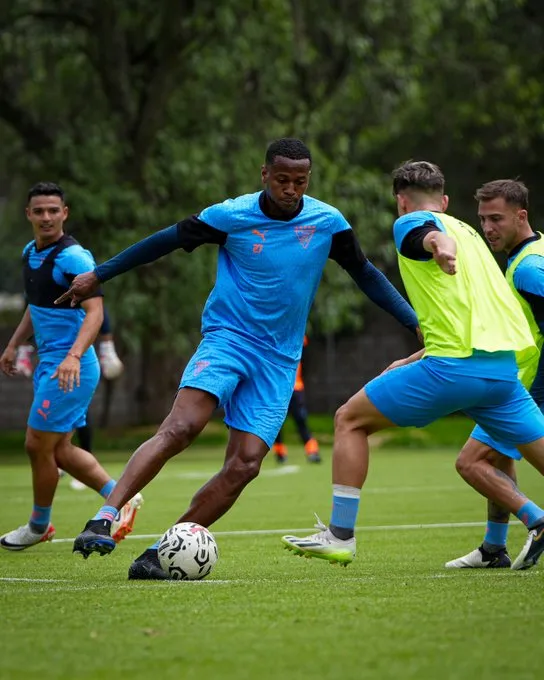 Michael Estrada fue uno de los refuerzos de Liga de Quito. Foto: LDUQ.