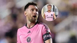 Messi y el jugador que se va de Inter Miami.
