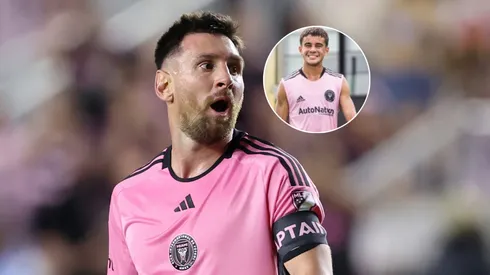Messi y el jugador que se va de Inter Miami.
