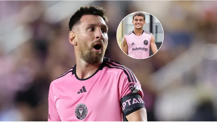 Messi y el jugador que se va de Inter Miami.