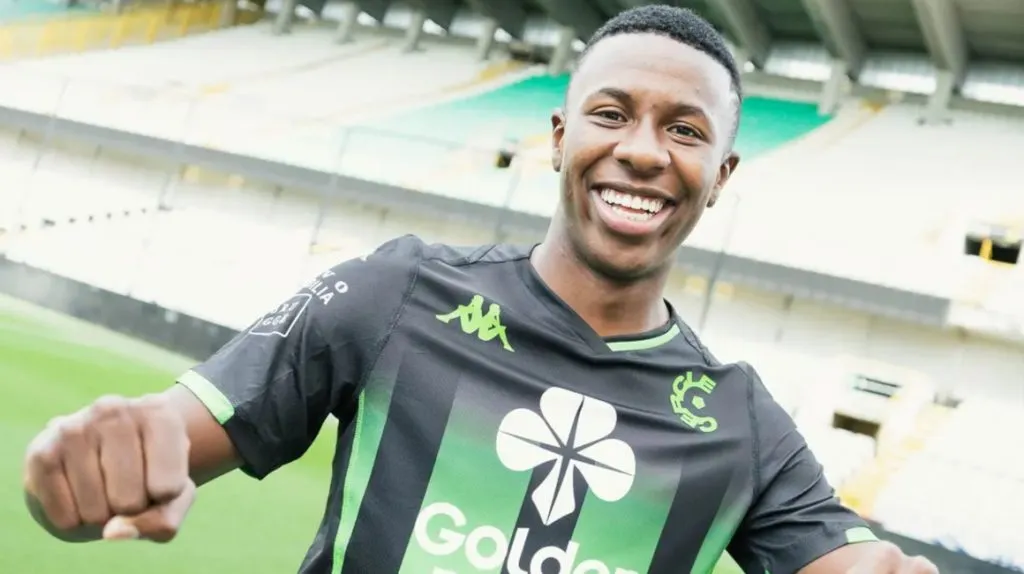 Alan Minda cumple su primera temporada en Europa. Foto: Cercle Brugge.