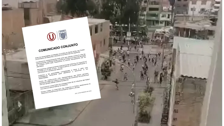 Barras bravas de Alianza Lima y Universitario