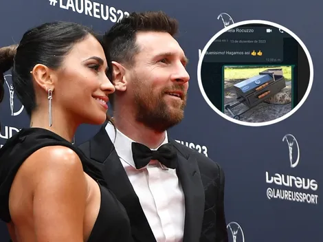 Recibió un mensaje de Messi y le terminaron dando el número de Antonela
