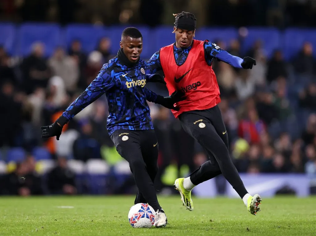 Moisés Caicedo estuvo los 90 minutos en cancha con Chelsea. (Foto: GettyImages)