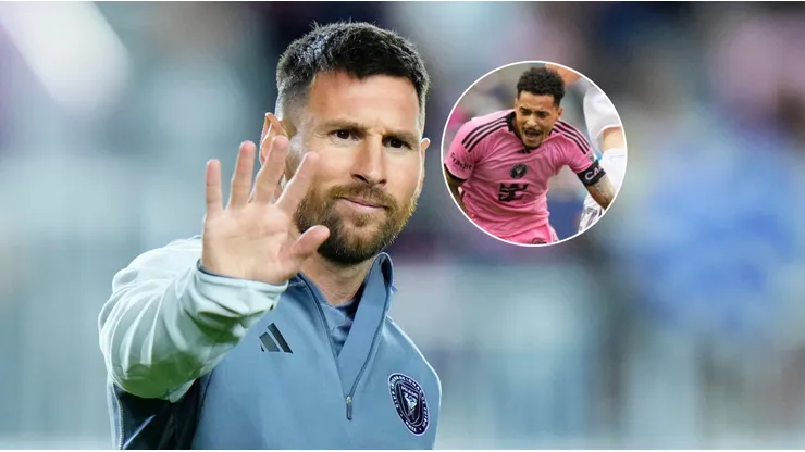 Lionel Messi y su excompañero de Inter Miami.
