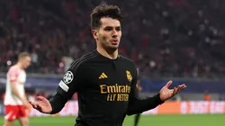 Real Madrid descartó la lesión de Brahim Diaz y podrá estar vs. Rayo Vallecano. Getty Images.
