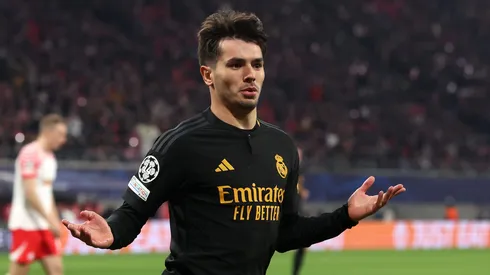 Real Madrid descartó la lesión de Brahim Diaz y podrá estar vs. Rayo Vallecano. Getty Images.