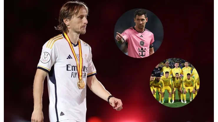 Luka Modric, cada vez más lejos del Real Madrid.