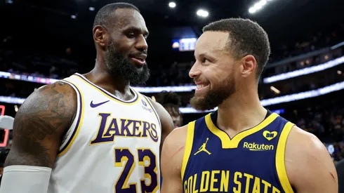 LeBron James y Stephen Curry.