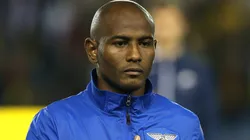LONDON, ENGLAND - MARCH 05: Oscar Bagui of Ecuador during the International Friendly match between Australia and Ecuador at The Den on March 05, 2014 in London, England. (Photo by Charlie Crowhurst/Getty Images)