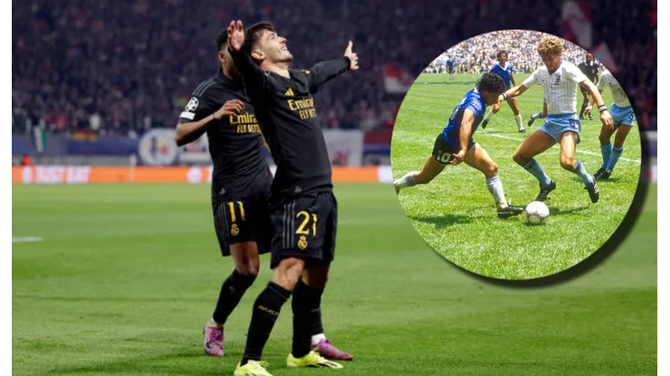 Brahim y su gol Maradoniano con Real Madrid.