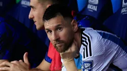 Lionel Messi con la Selección Argentina.