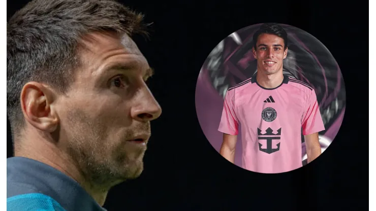 Lionel Messi y Federico Redondo.