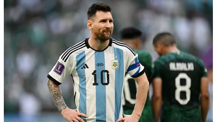 Lionel Messi durante el Mundial de Qatar 2022.