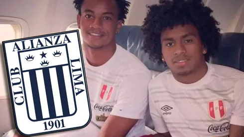 André Carrillo con Yordy Reyna y Alianza Lima