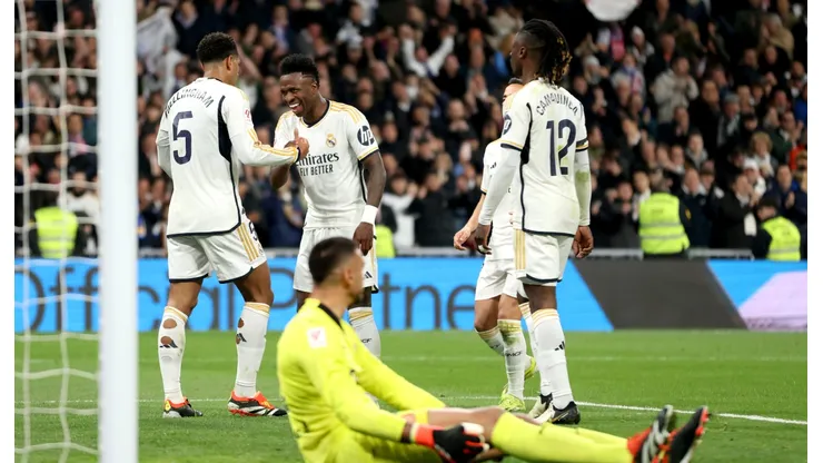 Vinicius y Bellingham. claves en la goleada de Real Madrid.